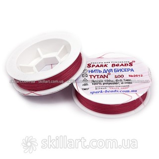 Нитки для бисера Tytan 100 Spark Beads (100м), 2612